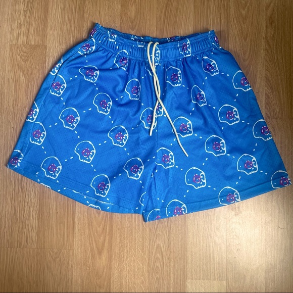 Austen.AG x Bravest Studios Collab SS22 Anarchy Shorts Blue / Purple Sz XL